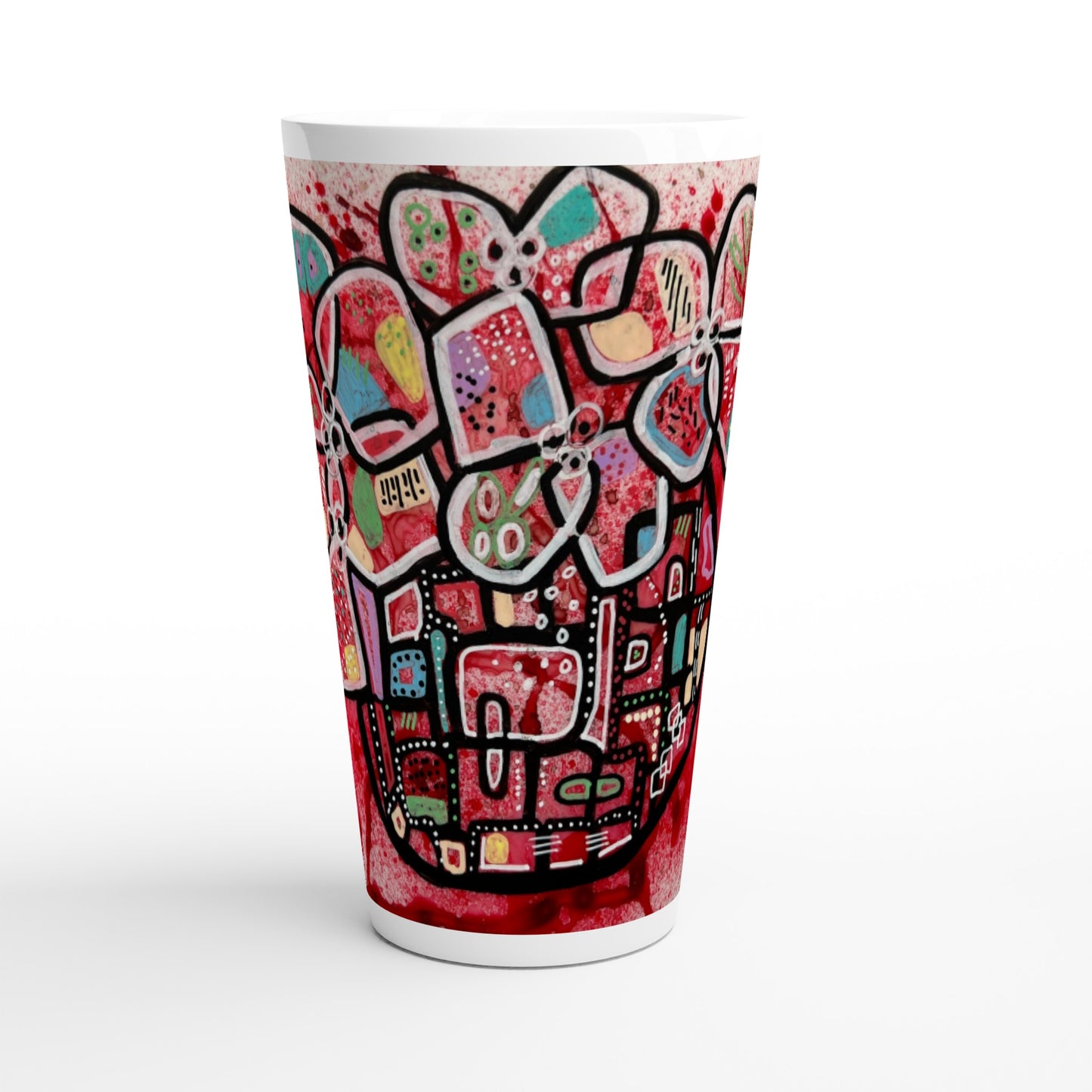 White Latte 17oz Ceramic Mug - Magically