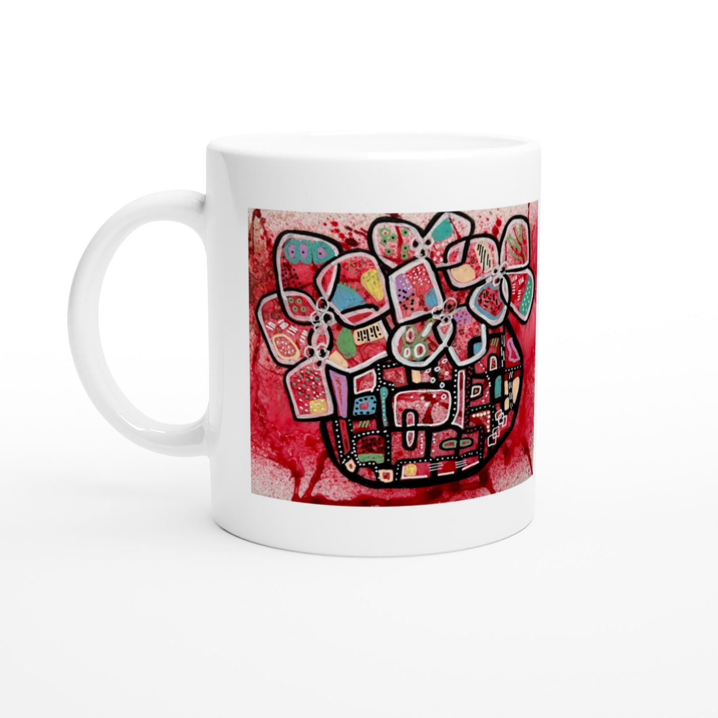 White 11oz Ceramic Mug - Magically