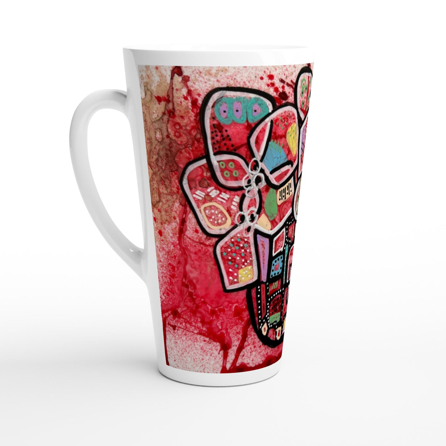 White Latte 17oz Ceramic Mug - Magically