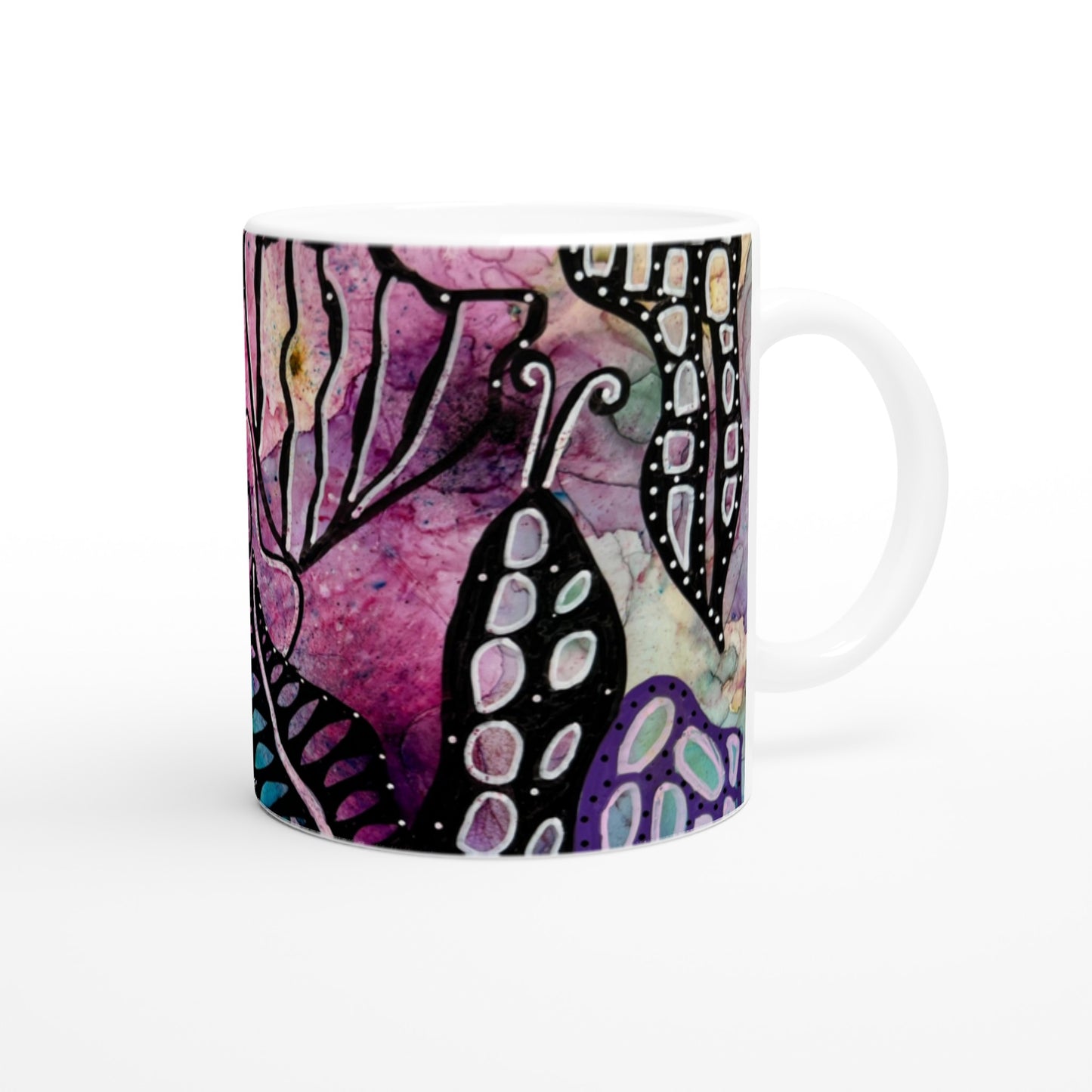 White 11oz Ceramic Mug - Sea-renity Now