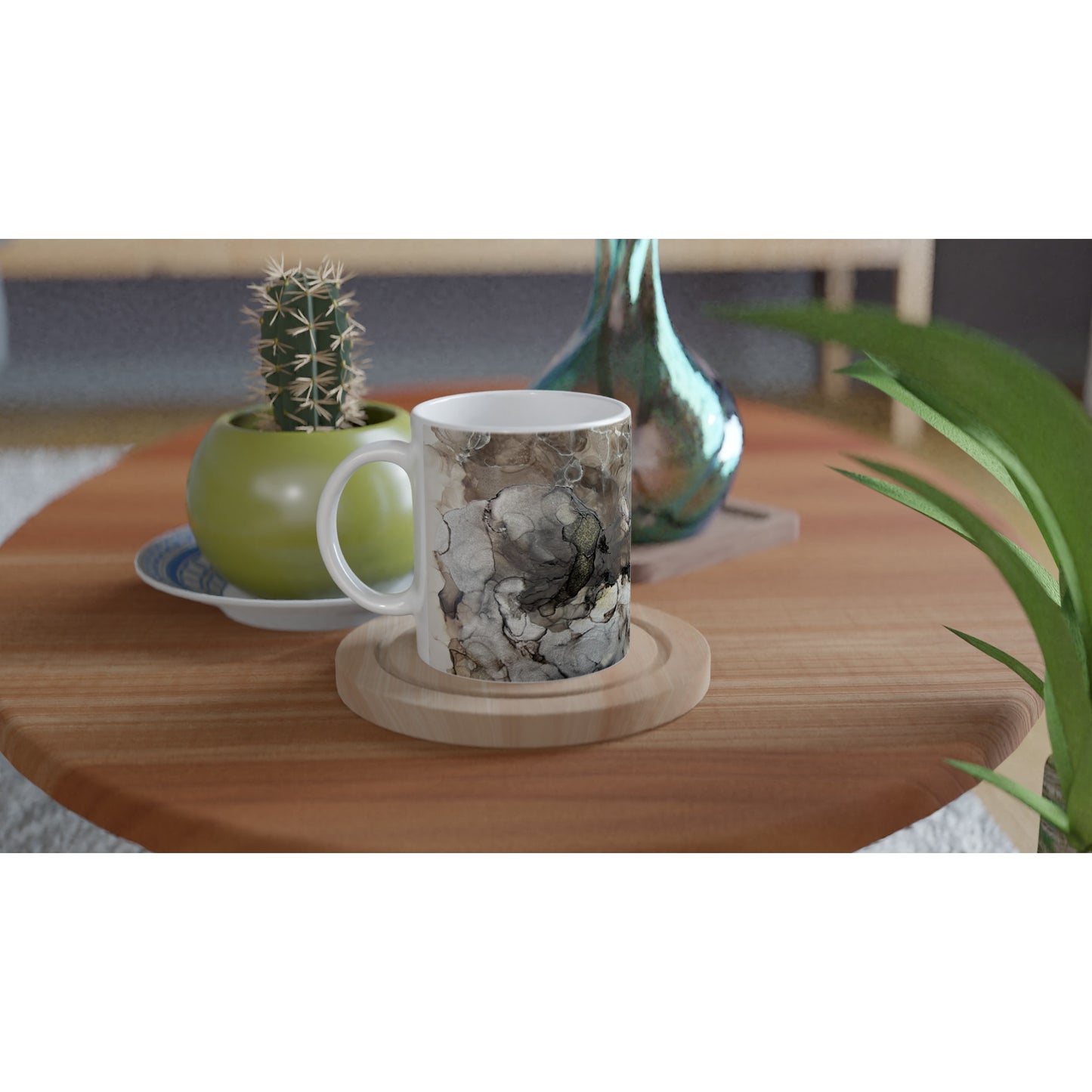 White 11oz Ceramic Mug - When the Darkness Subsides