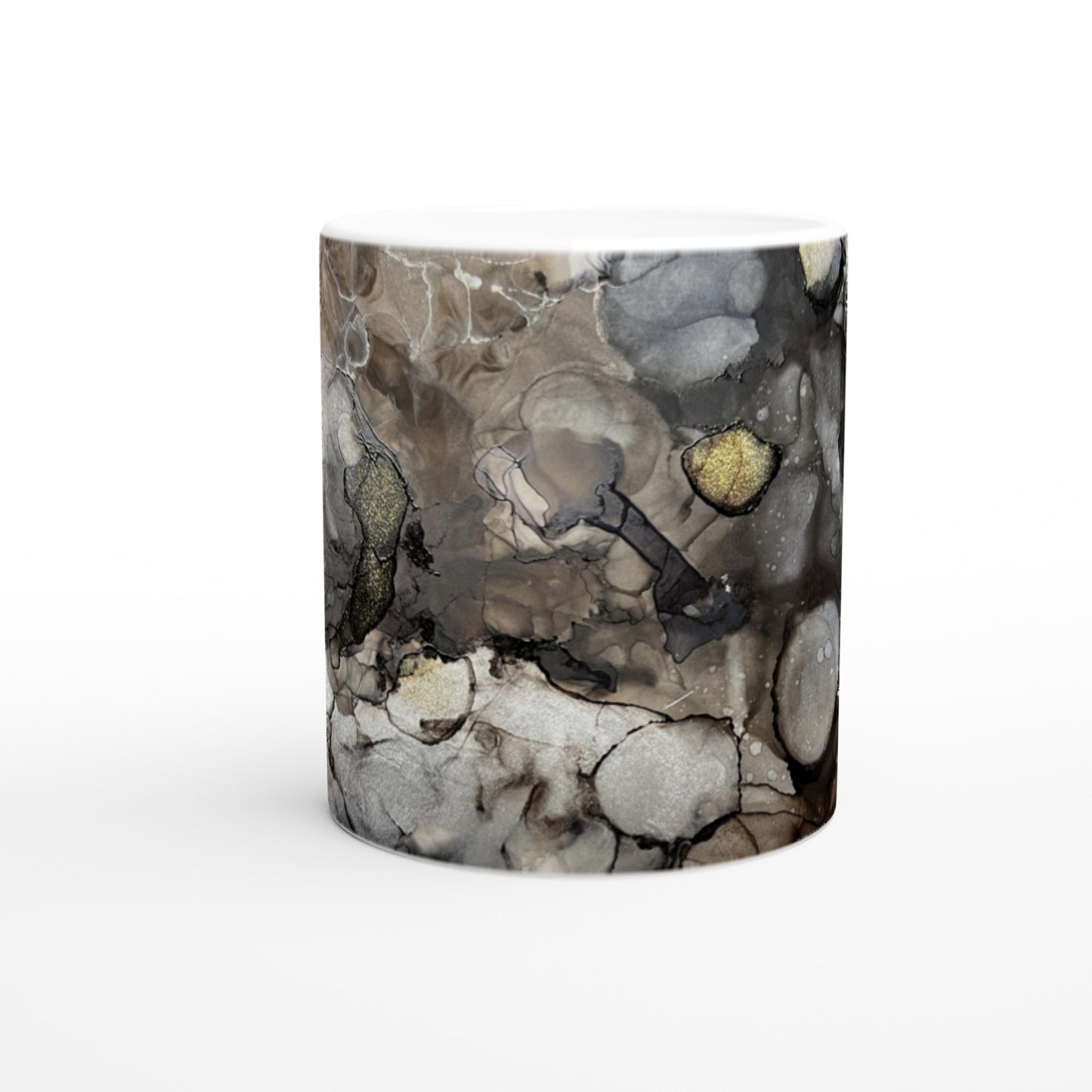 White 11oz Ceramic Mug - When the Darkness Subsides
