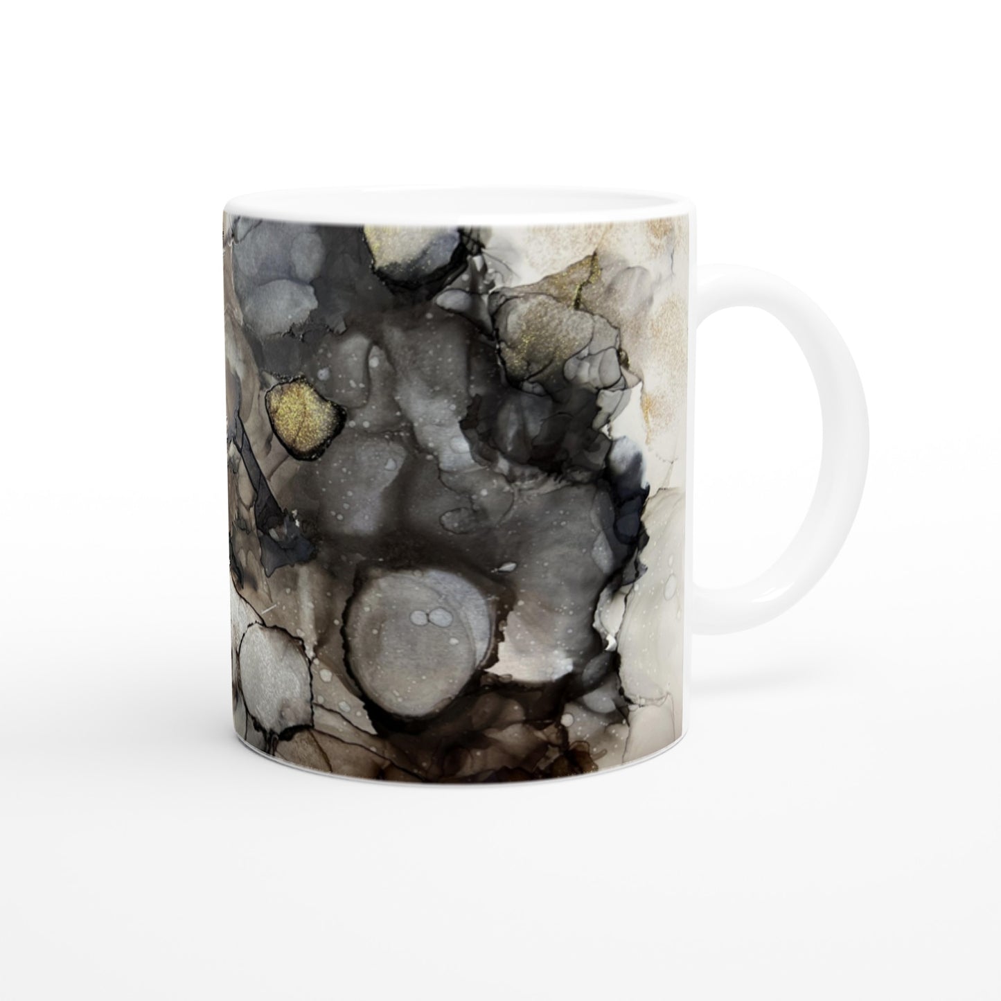 White 11oz Ceramic Mug - When the Darkness Subsides