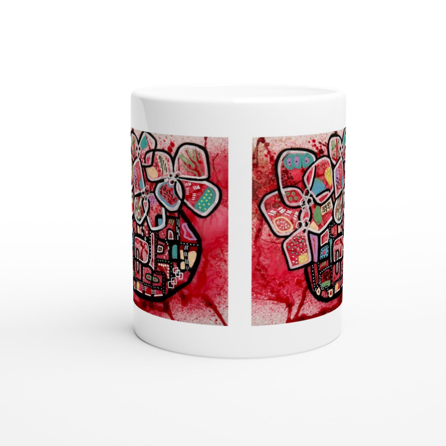 White 11oz Ceramic Mug - Magically