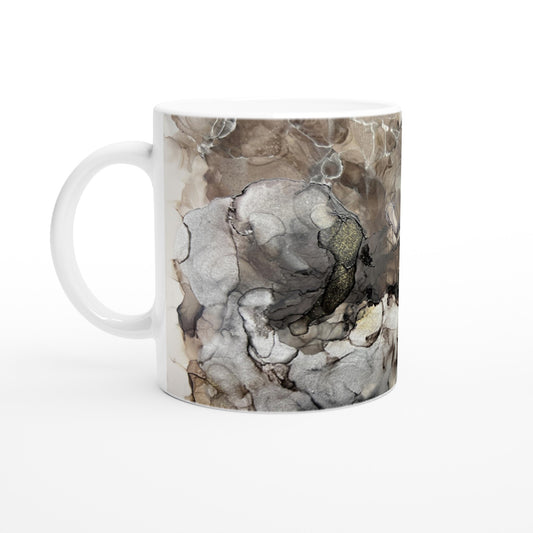 White 11oz Ceramic Mug - When the Darkness Subsides