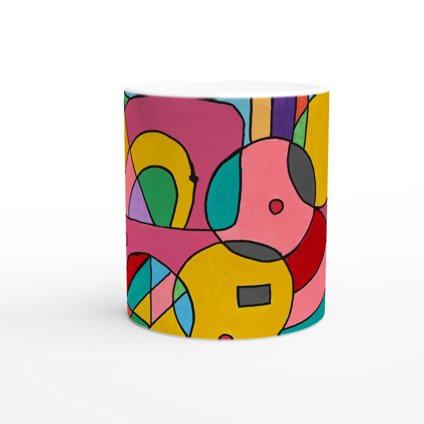 White 11oz Ceramic Mug - Hilarity Ensued