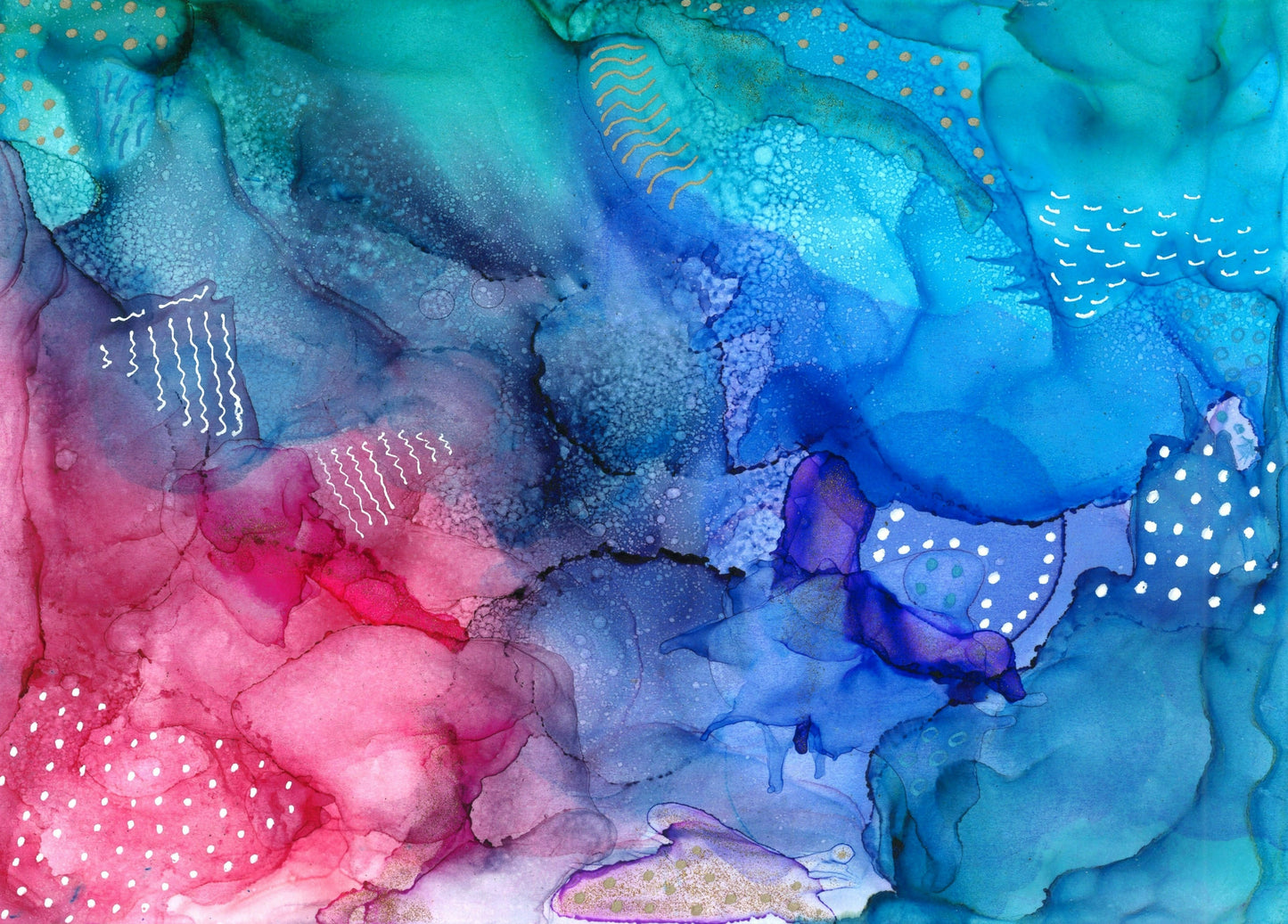 Wendy R Jacobs Abstract Artist Gift Card