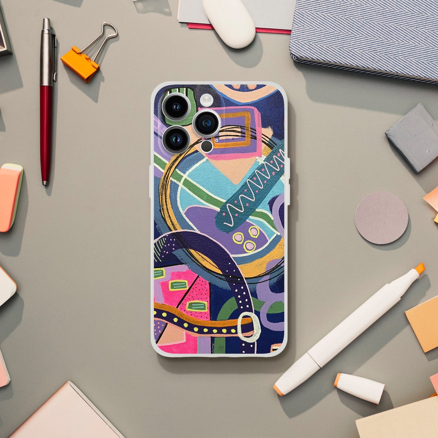 Phone Case Flexi case - Moonlight Murmurs