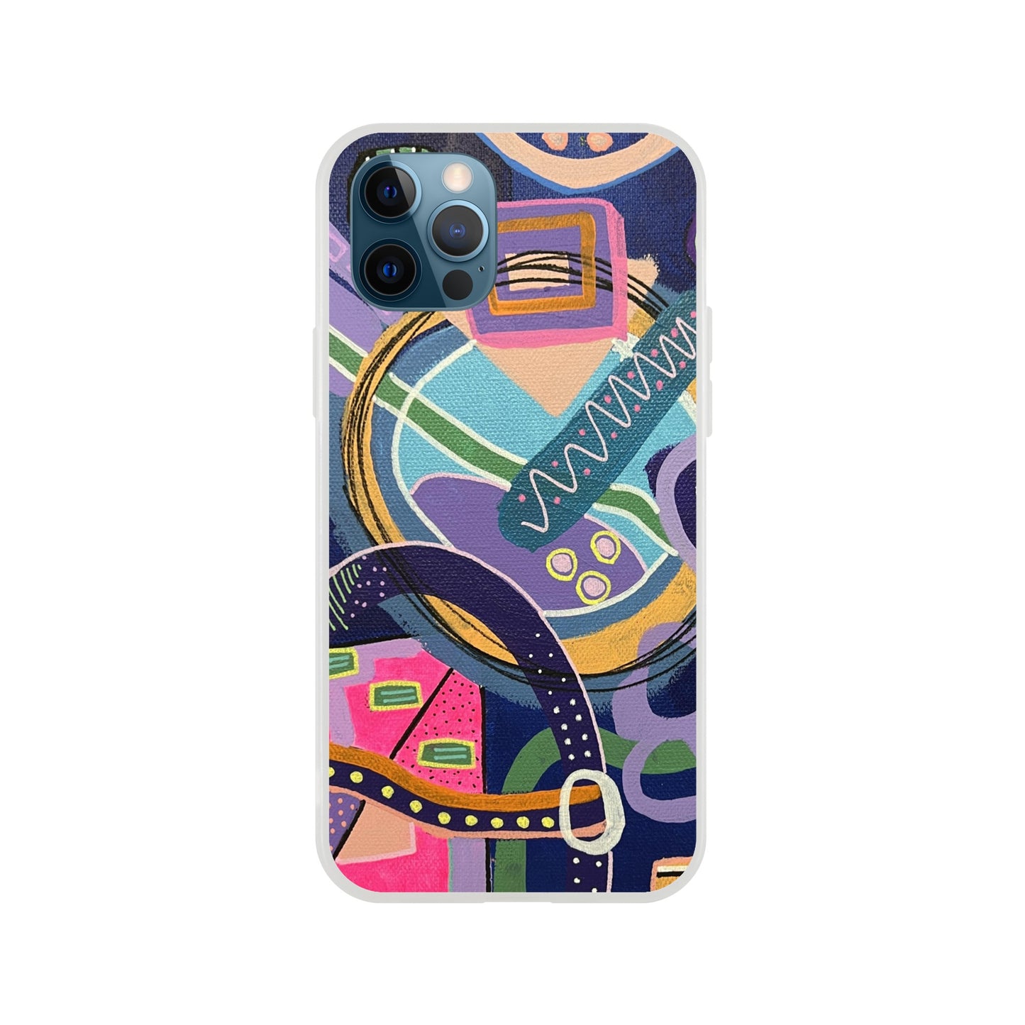 Phone Case Flexi case - Moonlight Murmurs