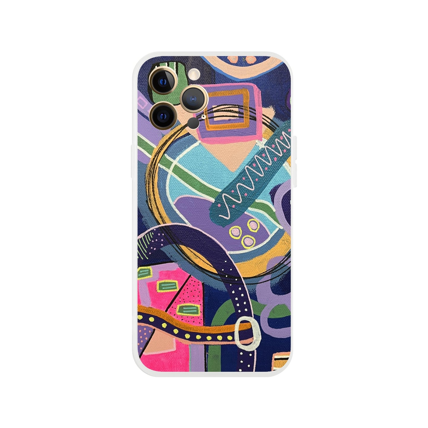 Phone Case Flexi case - Moonlight Murmurs