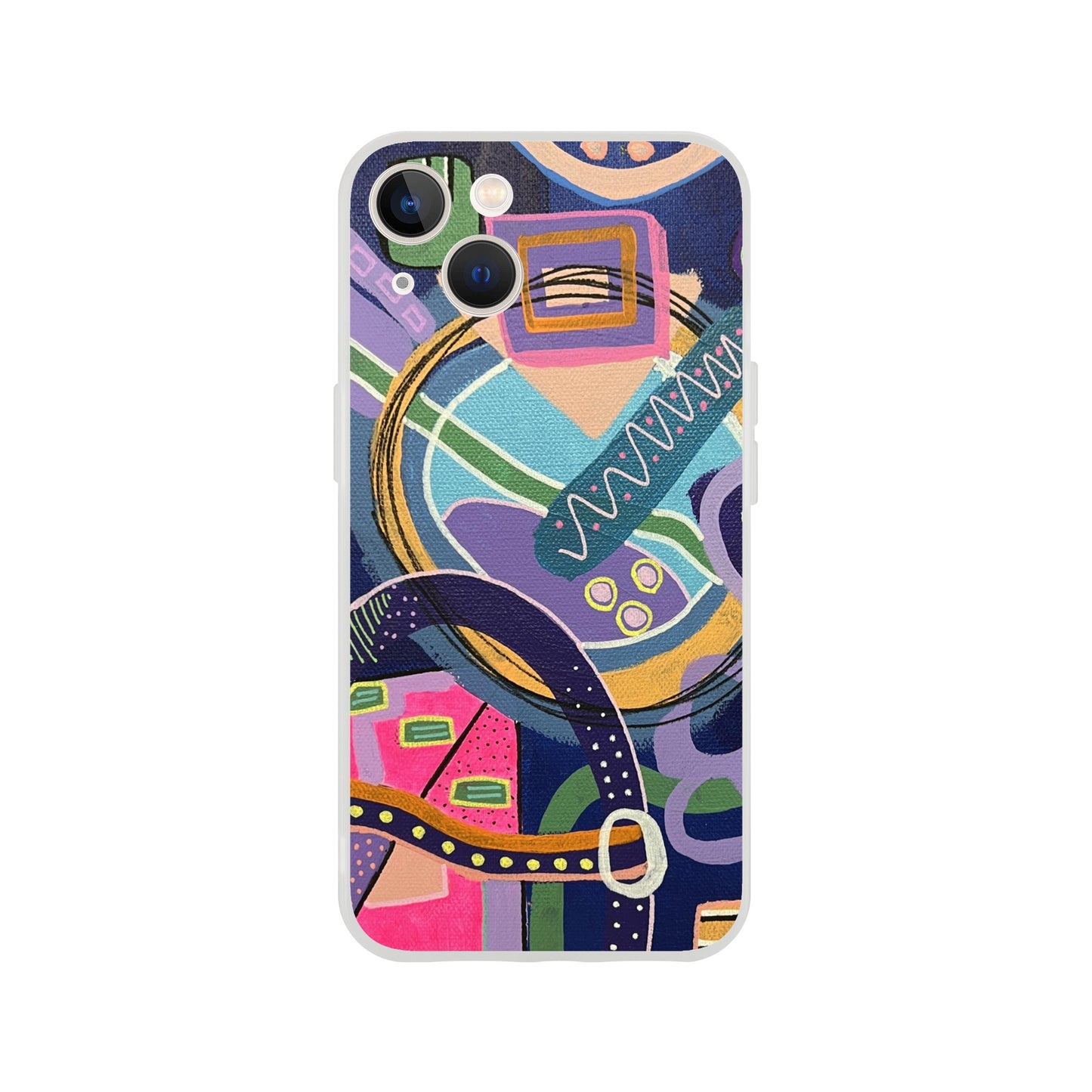 Phone Case Flexi case - Moonlight Murmurs