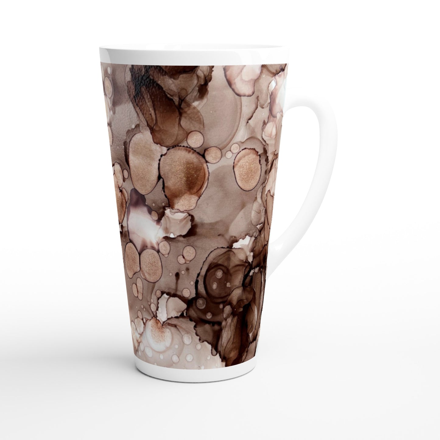 White Latte 17oz Ceramic Mug - A Shower of Blessings