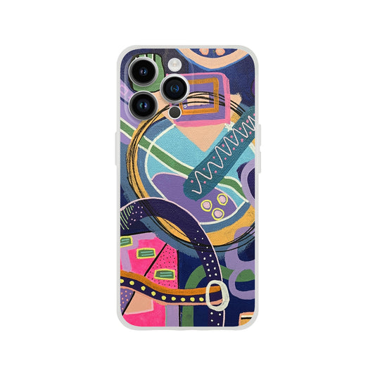 Phone Case Flexi case - Moonlight Murmurs