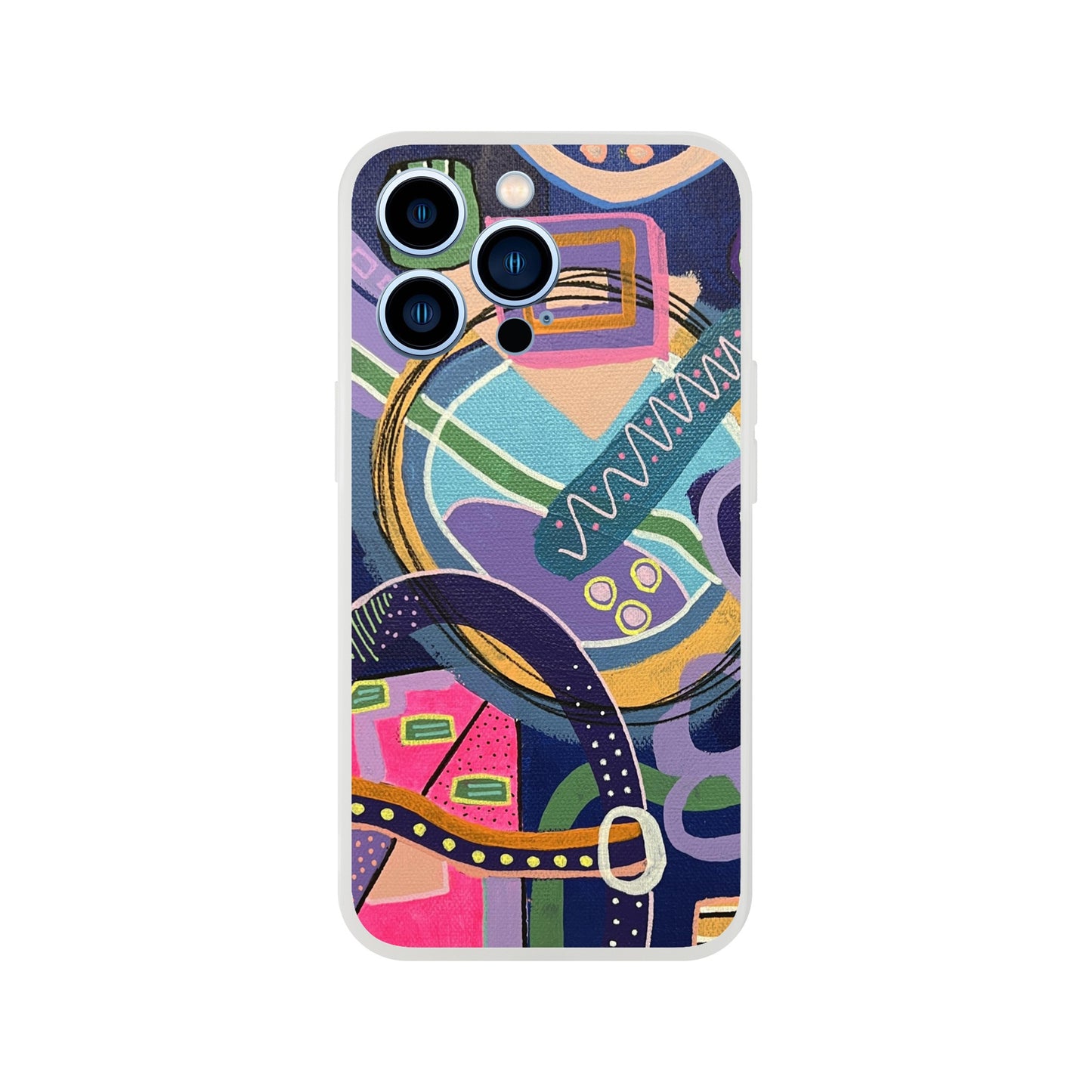 Phone Case Flexi case - Moonlight Murmurs