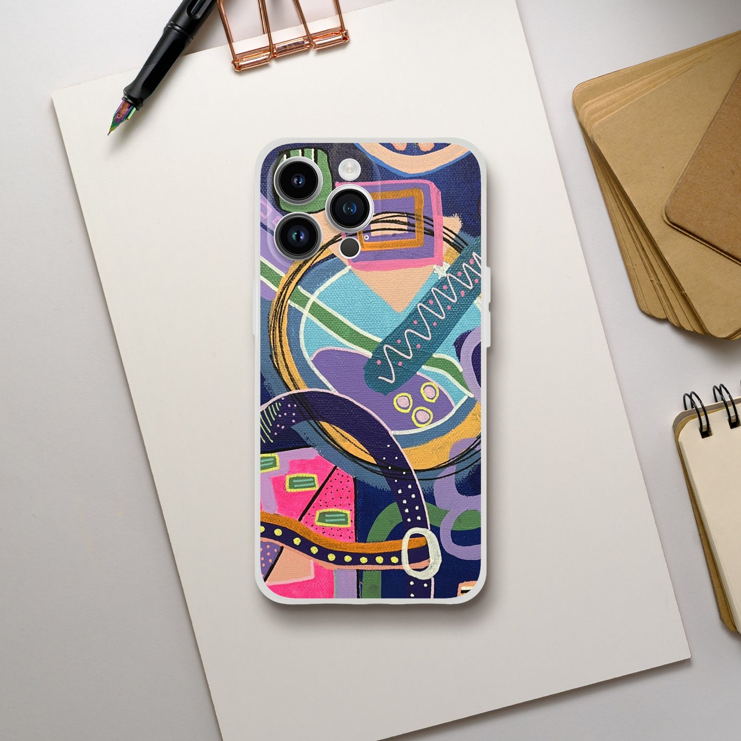 Phone Case Flexi case - Moonlight Murmurs